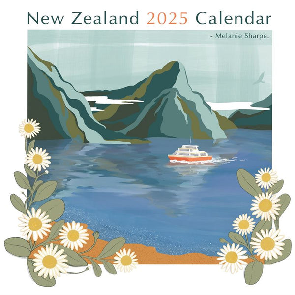 Melanie Sharpe 2025 Wall Calendar