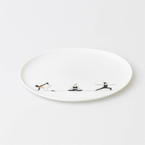 Yoga Gift Round Plate