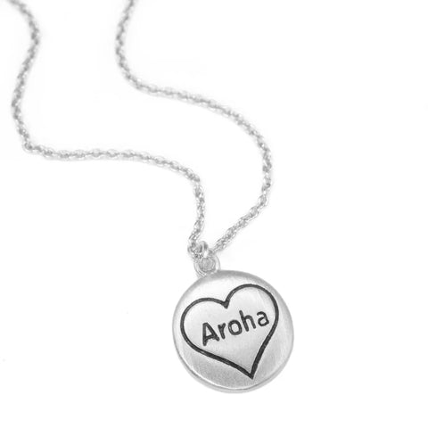 Aroha Necklace - Rose Gold or Silver