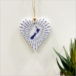 Hanging Ornament - Heart NZ