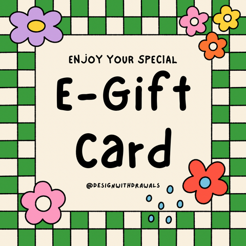 Digital E- Gift Card Voucher