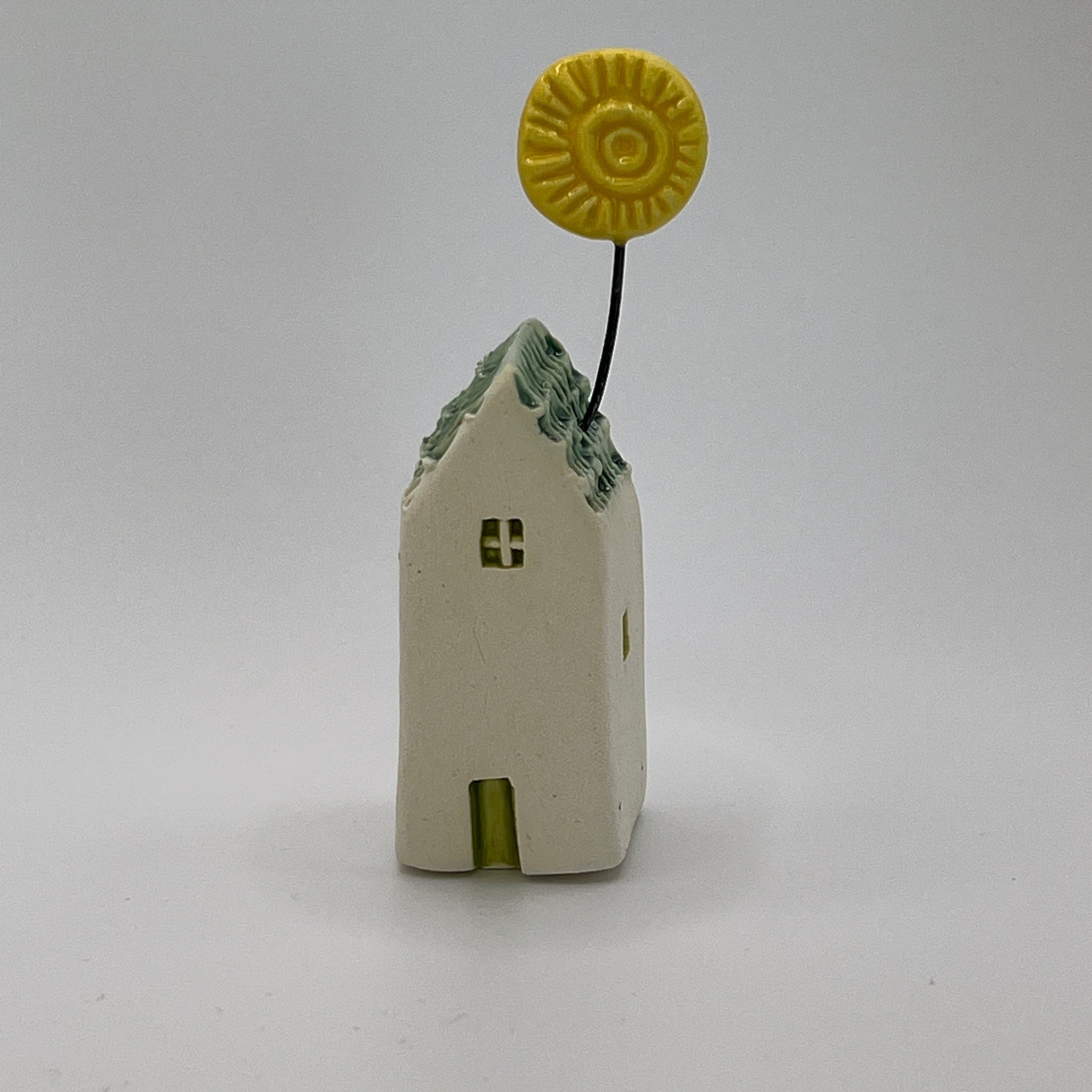 Tiny Cute Embellished Clay House