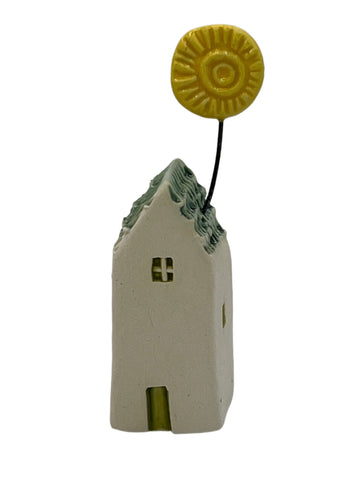 Tiny Cute Embellished Clay House