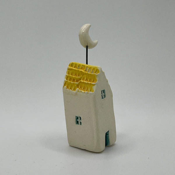 Tiny Cute Embellished Clay House