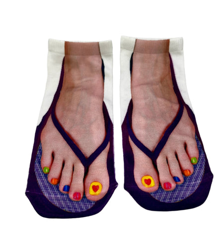 Hardcase Foot In Jandal Socks