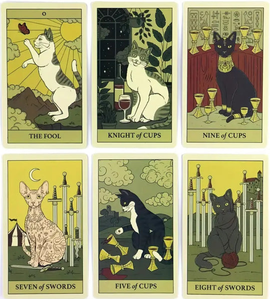 Cats Rule The Earth Tarot Card Deck