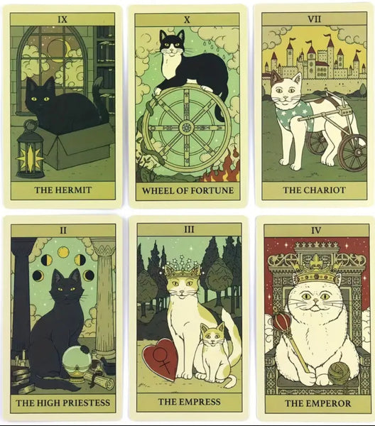 Cats Rule The Earth Tarot Card Deck