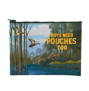 Boys Need Pouches too - Zipper Pouch