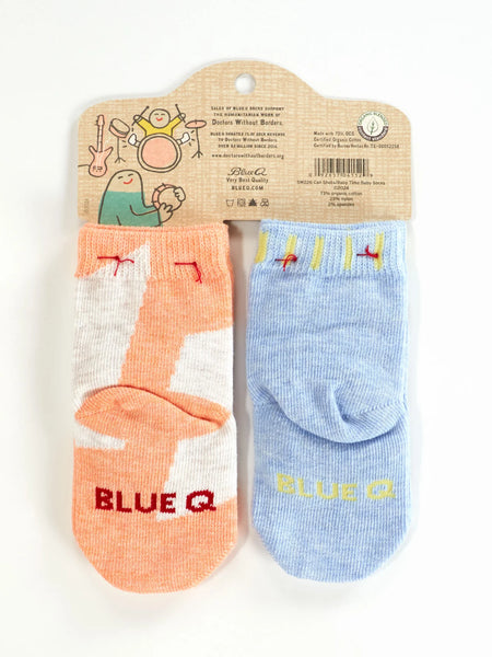 I Call The Shots Now/ It's Baby Time Baby Socks