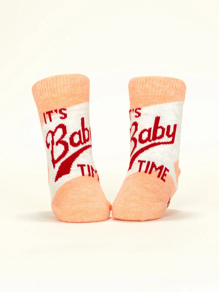 I Call The Shots Now/ It's Baby Time Baby Socks