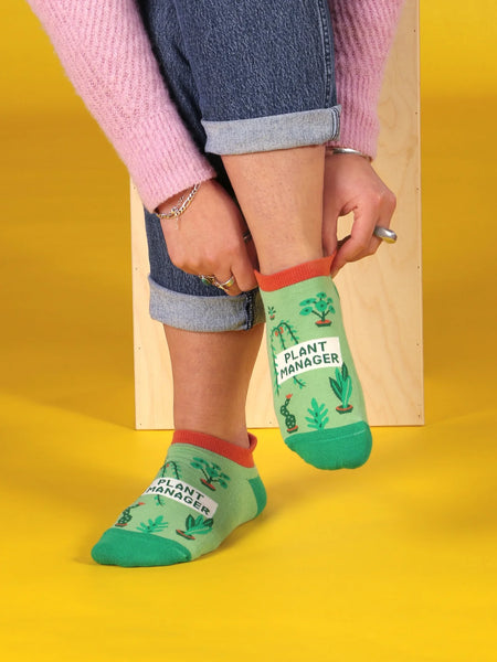 Plant Manager- Sneaker Socks