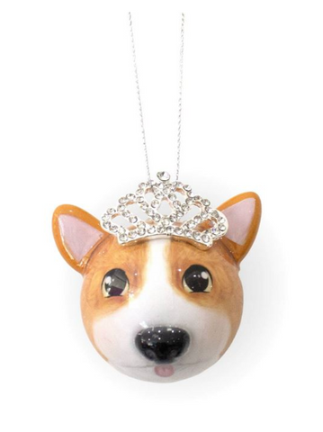 Her Majesty The Corgi - Hanging Ornament