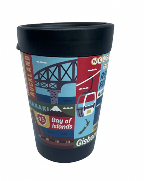 CUPPA COFFEE CUP- Places of NZ