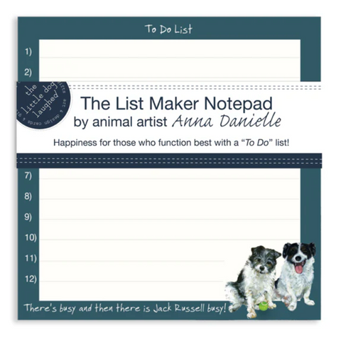 Jack Busy List Maker Notepad