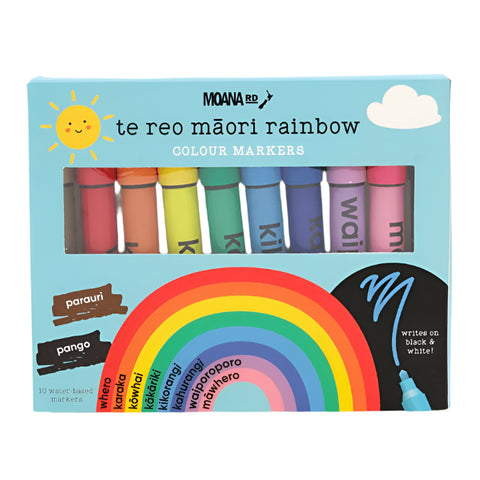 Te Reo Maori Rainbow Markers