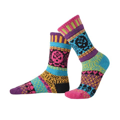 Solmate Socks - Day Of The Dead - Crew Socks