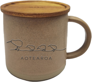 Glazed Ceramic Mug - Aotearoa