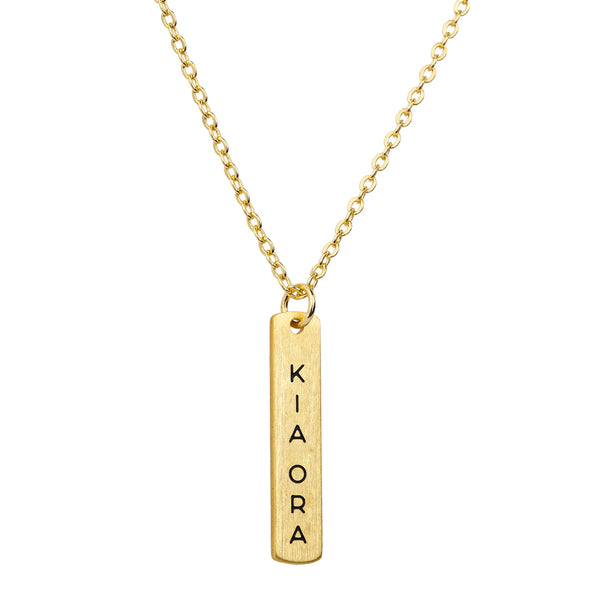 Kia Ora – Necklace in Gold or Silver