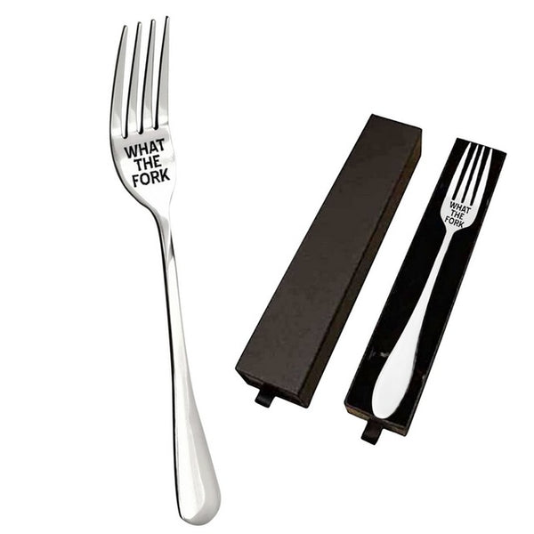 Engraved Fork  - What The Fork