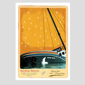 Rainbow Warrior - Art Print - Marika Jones - Design Withdrawals