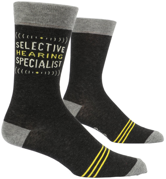 Selective Hearing Specialist Men's Socks