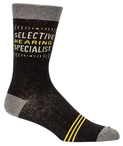 Selective Hearing Specialist Men's Socks