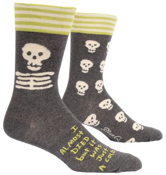 I Almost Died Men's Crew Socks