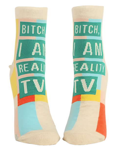 I am Reality TV Ankle Socks