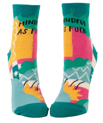 Mindful As Fuck Ankle Socks