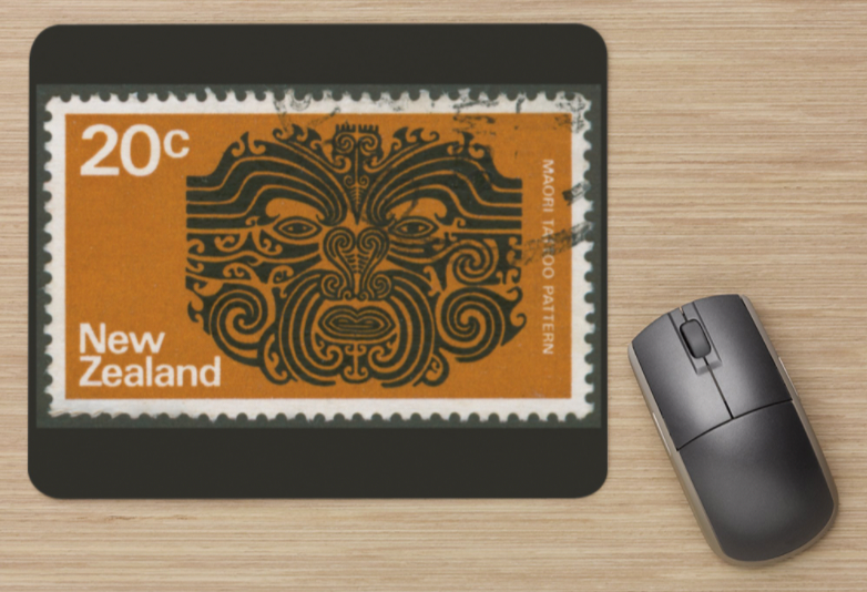 Mouse Pad - 20c New Zealand Stamp