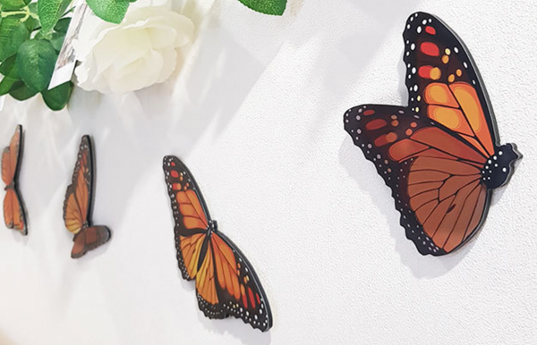 Monarch Butterfly Wall Set