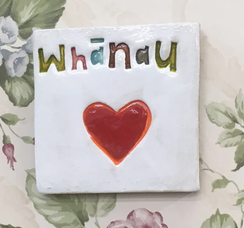 Whanau Square Ceramic Tile