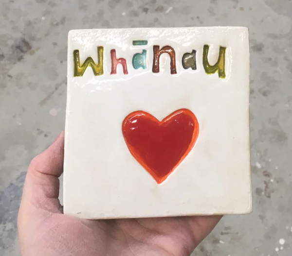 Whanau Square Ceramic Tile