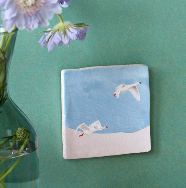 Spread your Wings Ceramic Tile