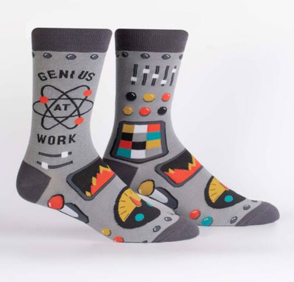 Genius at Work Men's Socks