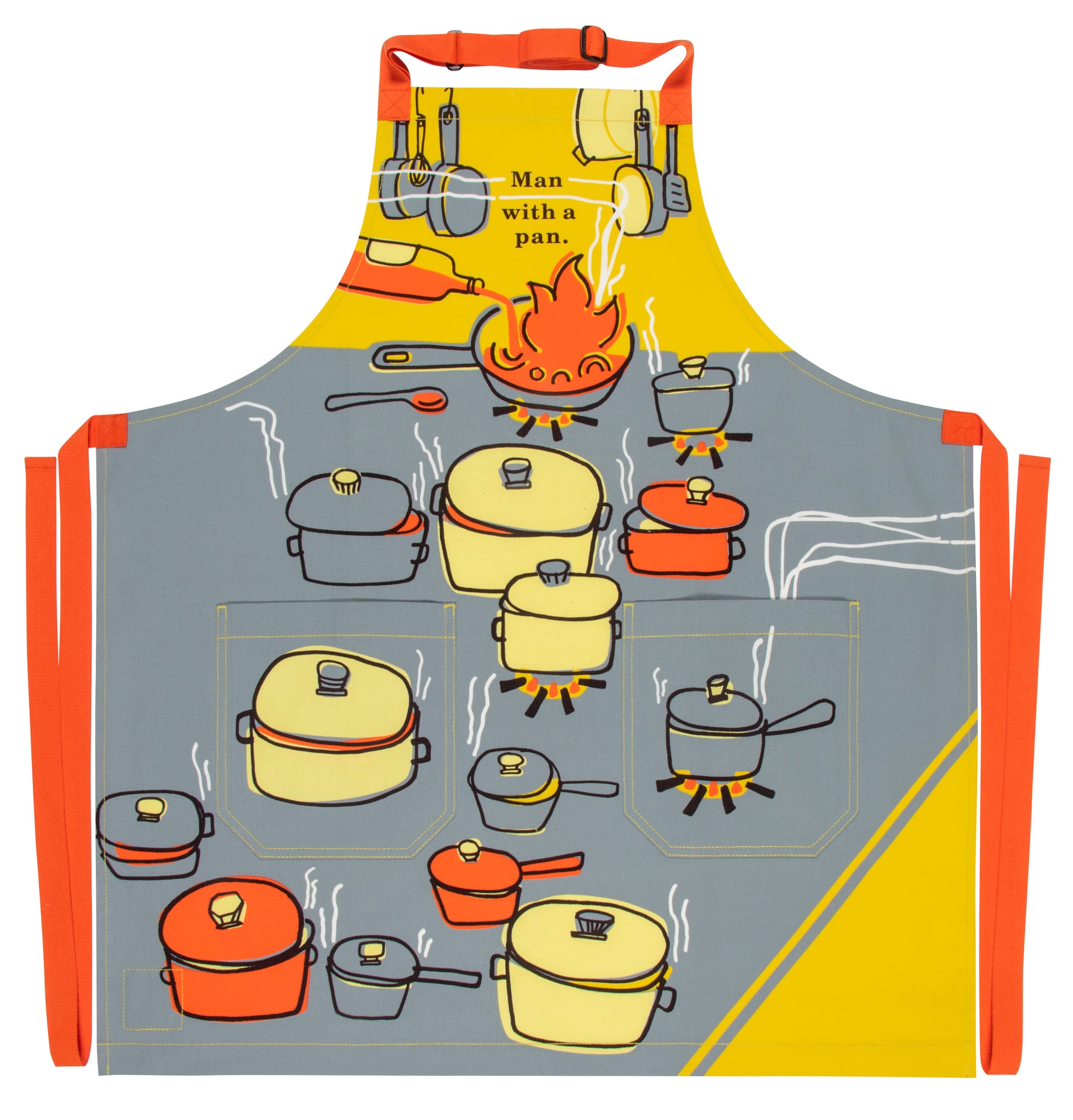 Man With A Pan Apron