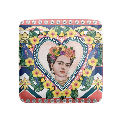 Mexican Folklore Frida Kahlo - Fridge Magnet